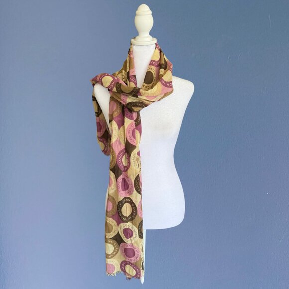 *RARE* Y2K Mod Coach Scarf/Shawl - Picture 2 of 7